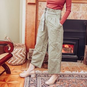 H&M Sage Green Trousers
